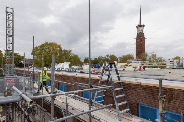 Woongebouw Vlierestraat volop in de bouw