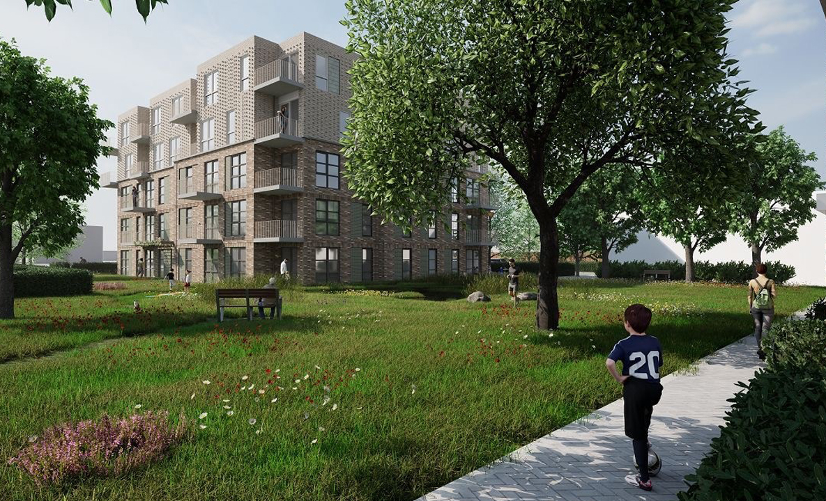 Woongebouw in Druten met de naam de Waard